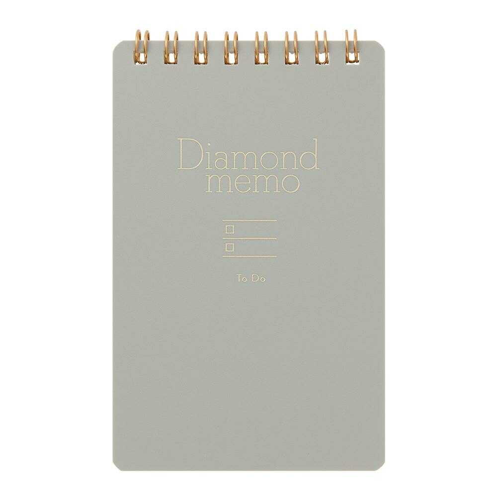 ミドリ ダイヤメモ＜M＞ ToDo グレー 1冊