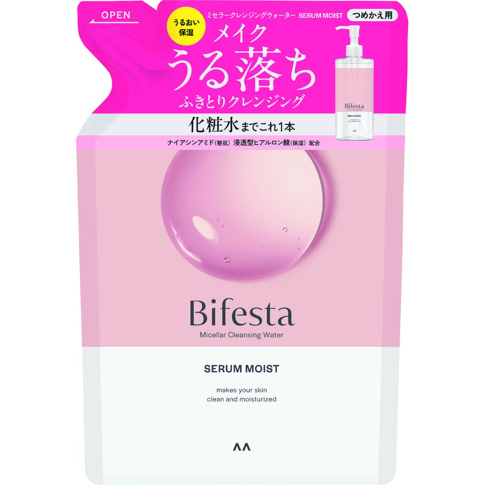マンダム ビフェスタ ミセラークレンジングW モイスト 詰め替え 360ml