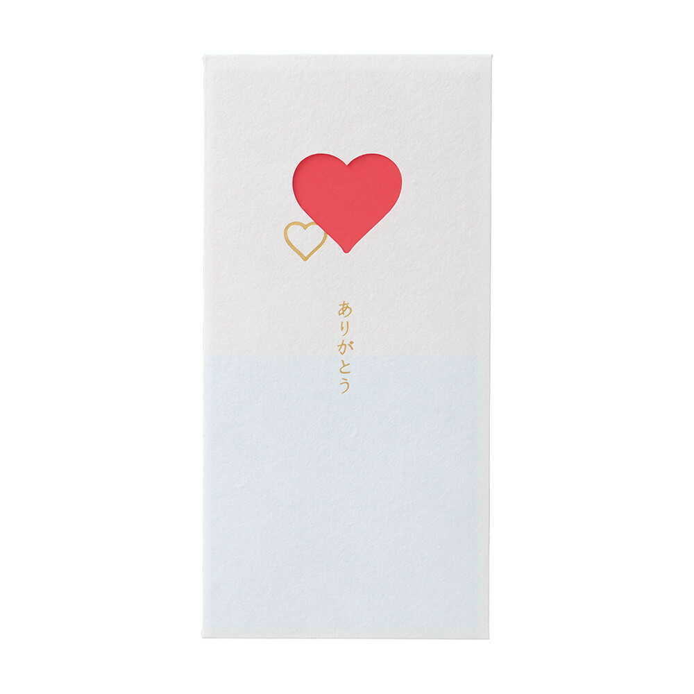 マルアイ 窓のし袋 ありがとう ハート 2枚