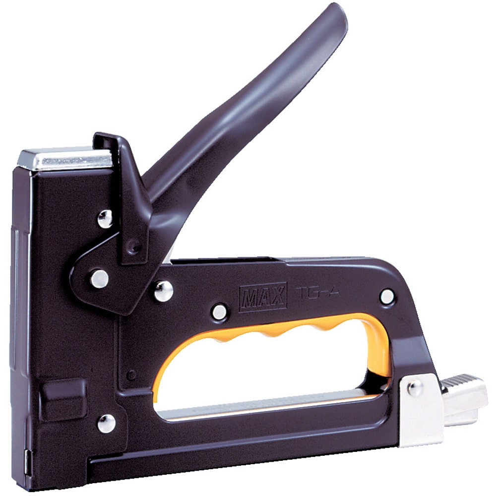 MAX ガンタッカ TGーA(N)ブラウン メーカー直送 ▼返品・キャンセル不可【他商品との同時購入不可】