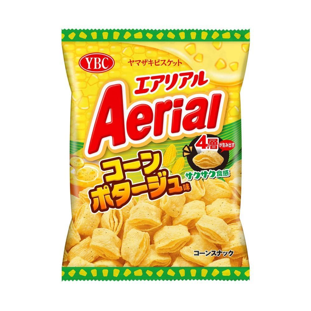 ◆ヤマザキビスケット エアリアル コーンポタージュ味 65g   【12個セット】