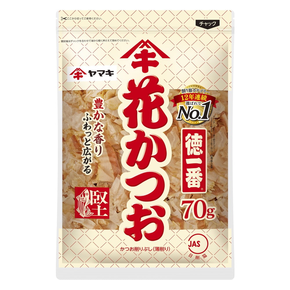 ◆ヤマキ 徳一番花かつお 70g   【12個セット】