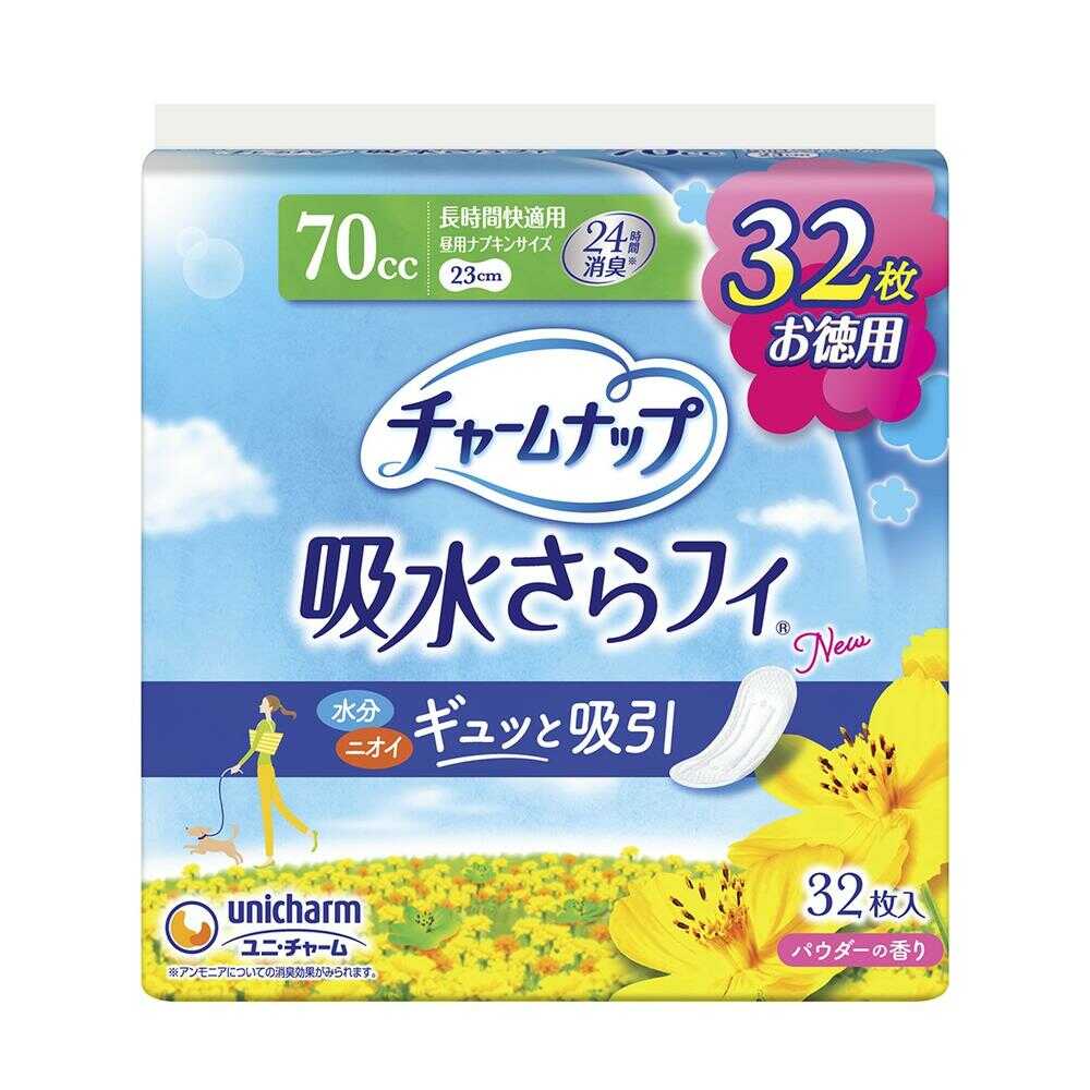 ユニ・チャーム チャームナップ 長時間快適用 70cc 32枚