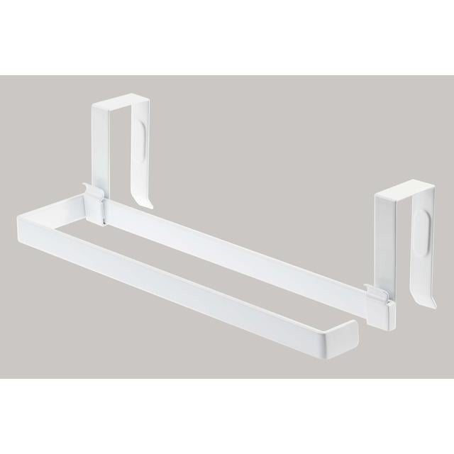 山崎実業 キッチンペーパー&タオルハンガー プレート ホワイト