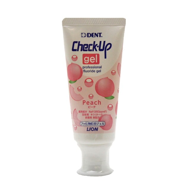 ライオン DENT.(デント) チェックアップジェル ピーチ 60g