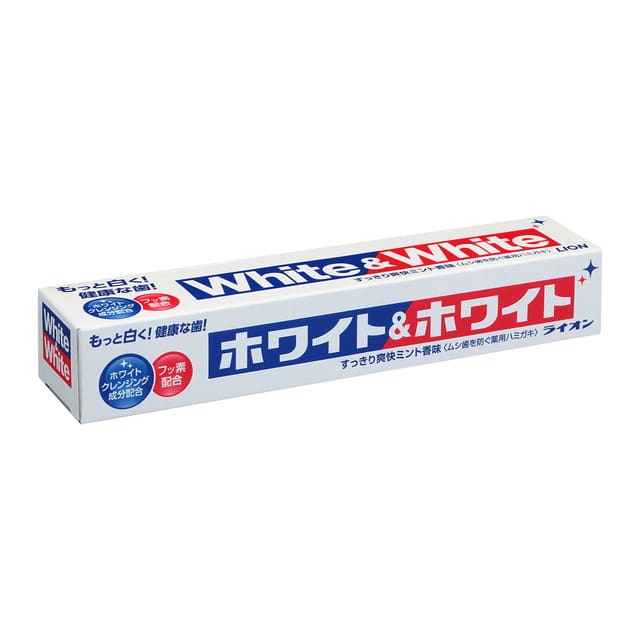 【医薬部外品】ライオン ホワイト&ホワイト ライオン 150g