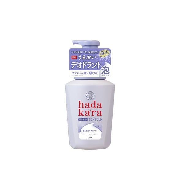 【医薬部外品】ライオン hadakara(ハダカラ) 薬用デオドラント 泡ボディソープ 本体 550ml