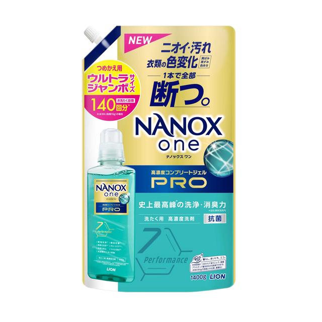 ライオン NANOX one PRO (ナノックスワンプロ) つめかえ用 ウルトラジャンボ 1400g