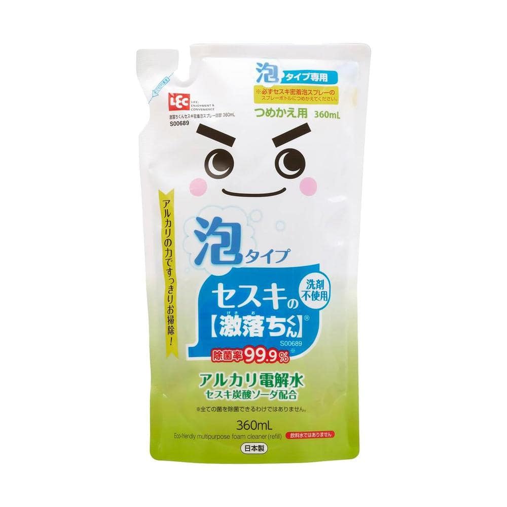 レック 激落ち君セスキ密着泡スプレー詰替 360ml 【3個セット】