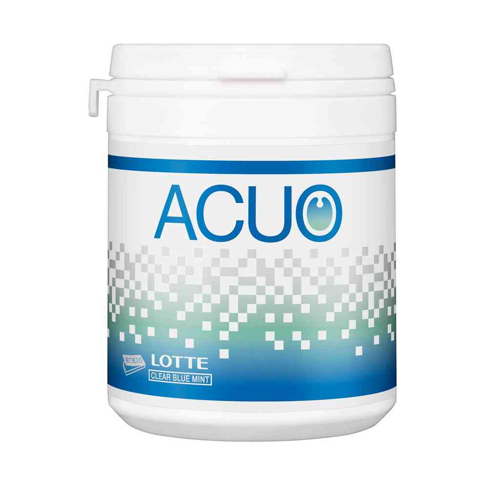 ◆ロッテ ACUO クリアブルーミント ボトル 137g   【6個セット】