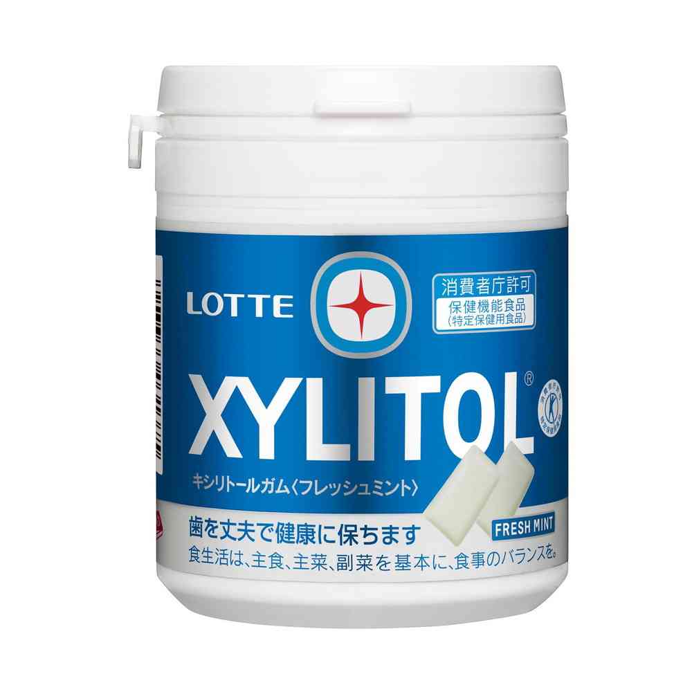 ◆ロッテ キシリトール フレッシュミント ボトル 133g   【6個セット】