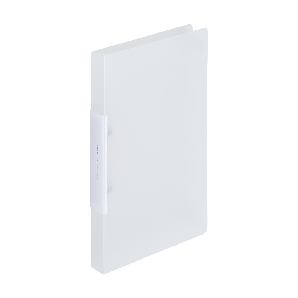 LIHITLAB.soeruリングフアイルA4Sフロストクリヤー 1個