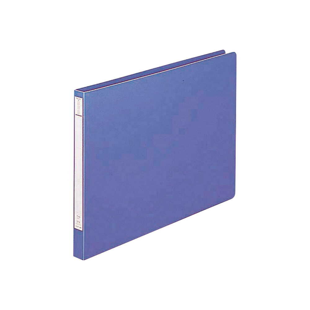 リヒトラブ パンチレスファイル<HEAVY DUTY> B4 藍 1冊