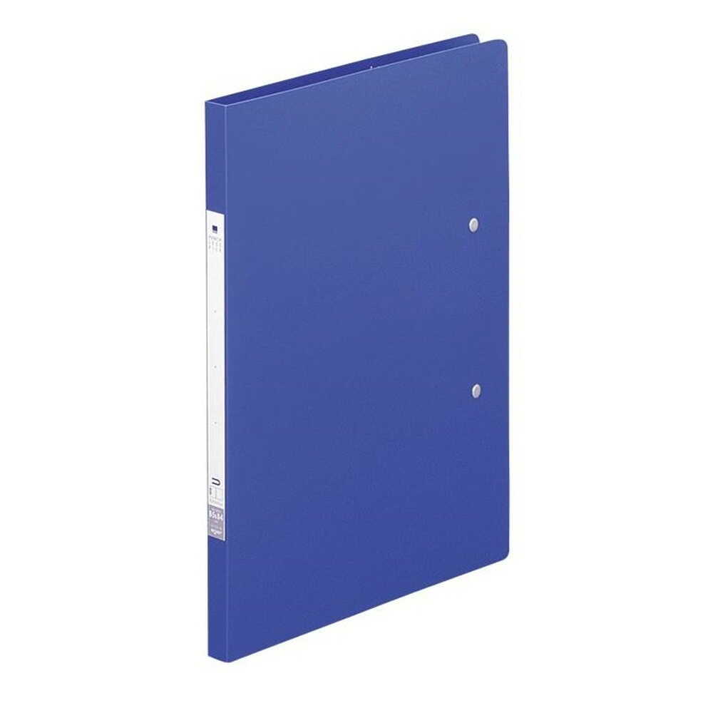 リヒトラブ リクエスト パンチレスファイル B5(B4・2ツ折) 青 1冊