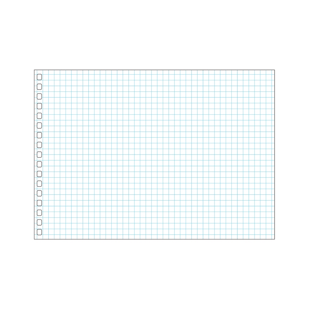 リヒト オープンリングノート・ツイストノート（適合リーフ・薄色方眼罫） A5   1組