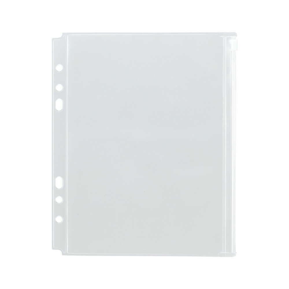 リヒトラブ myfa コレクションポケット<PVC>ファスナー付 A5 2枚