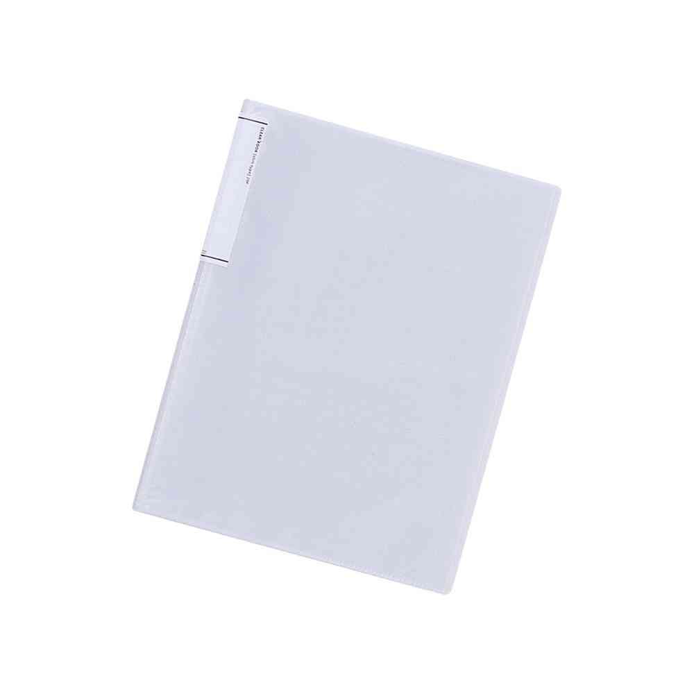 リヒトラブ  クリヤーブック スリムタイプ A4 乳白 1冊