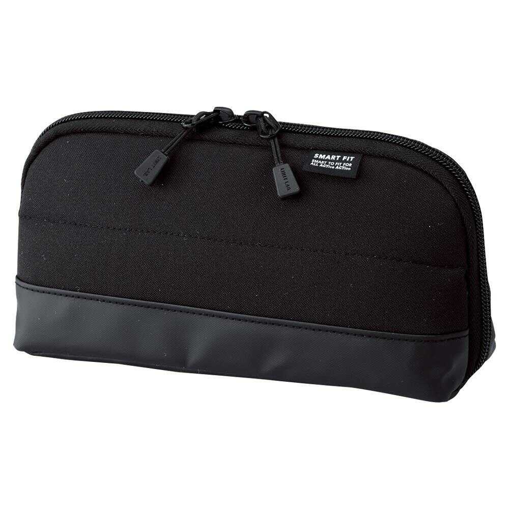 リヒトラブ SMART FIT ACTACT ワイドオープンペンケース ブラック 1個