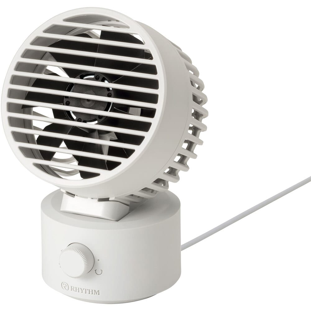 デスクファン Silky Wind Mini ライトグレー メーカー直送 ▼返品・キャンセル不可【他商品との同時購入不可】