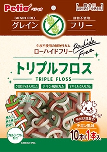 トリプルフロスガム グレインフリー チキン風味 10本+1本