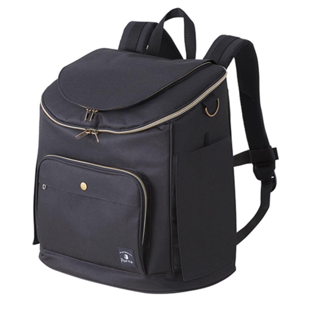 Porta ドッグリュックキャリー ブラック メーカー直送▼返品・キャンセル不可【他商品との同時購入不可】