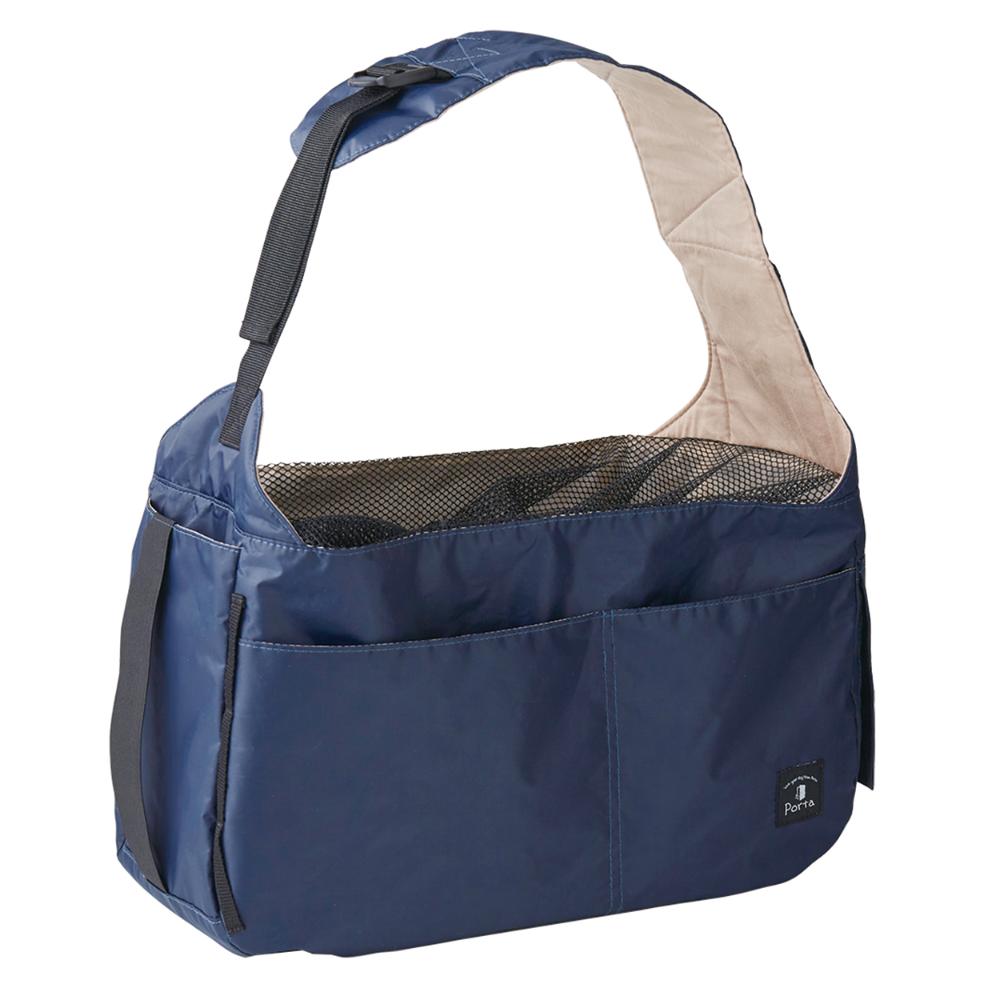 Porta ドッグコンパクトスリングキャリー ネイビー メーカー直送▼返品・キャンセル不可【他商品との同時購入不可】