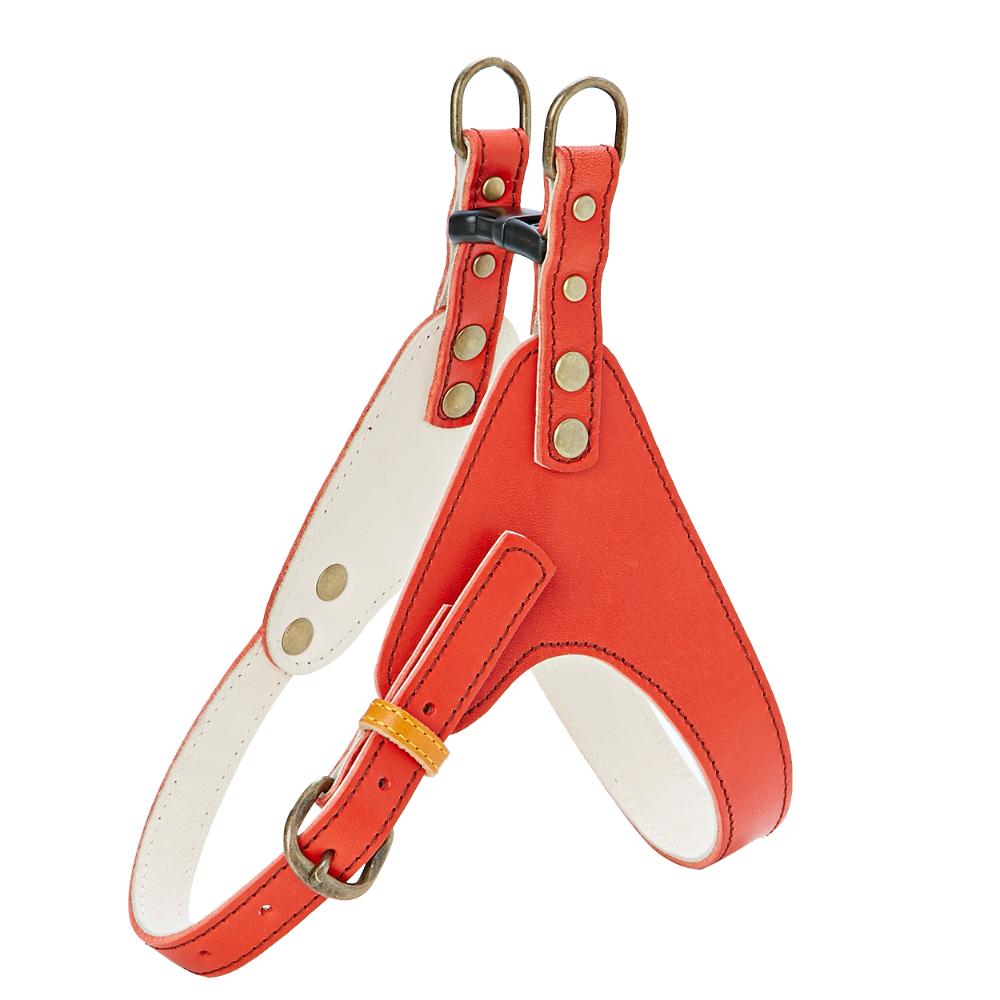 アンティークレザースタイルハーネス SS レッド メーカー直送▼返品・キャンセル不可【他商品との同時購入不可】