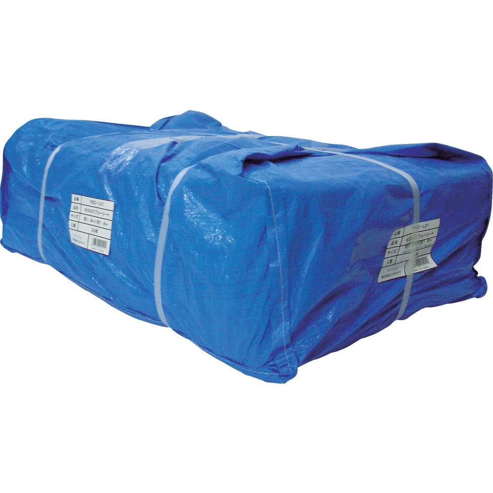 #3000ブルーシート大畳み 1.8m×1.8m (30枚入) メーカー直送 ▼返品・キャンセル不可【他商品との同時購入不可】