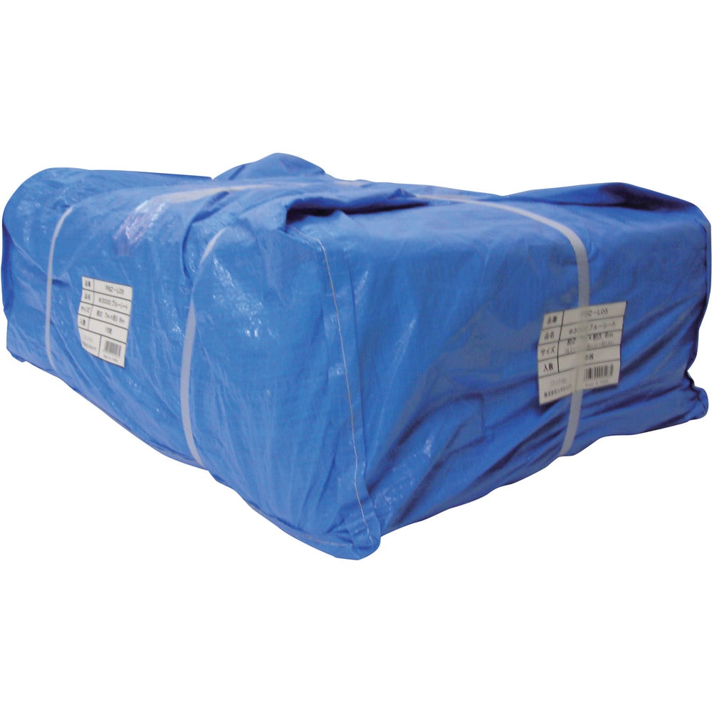 #3000ブルーシート大畳み 2.7m×3.6m (15枚入) メーカー直送 ▼返品・キャンセル不可【他商品との同時購入不可】