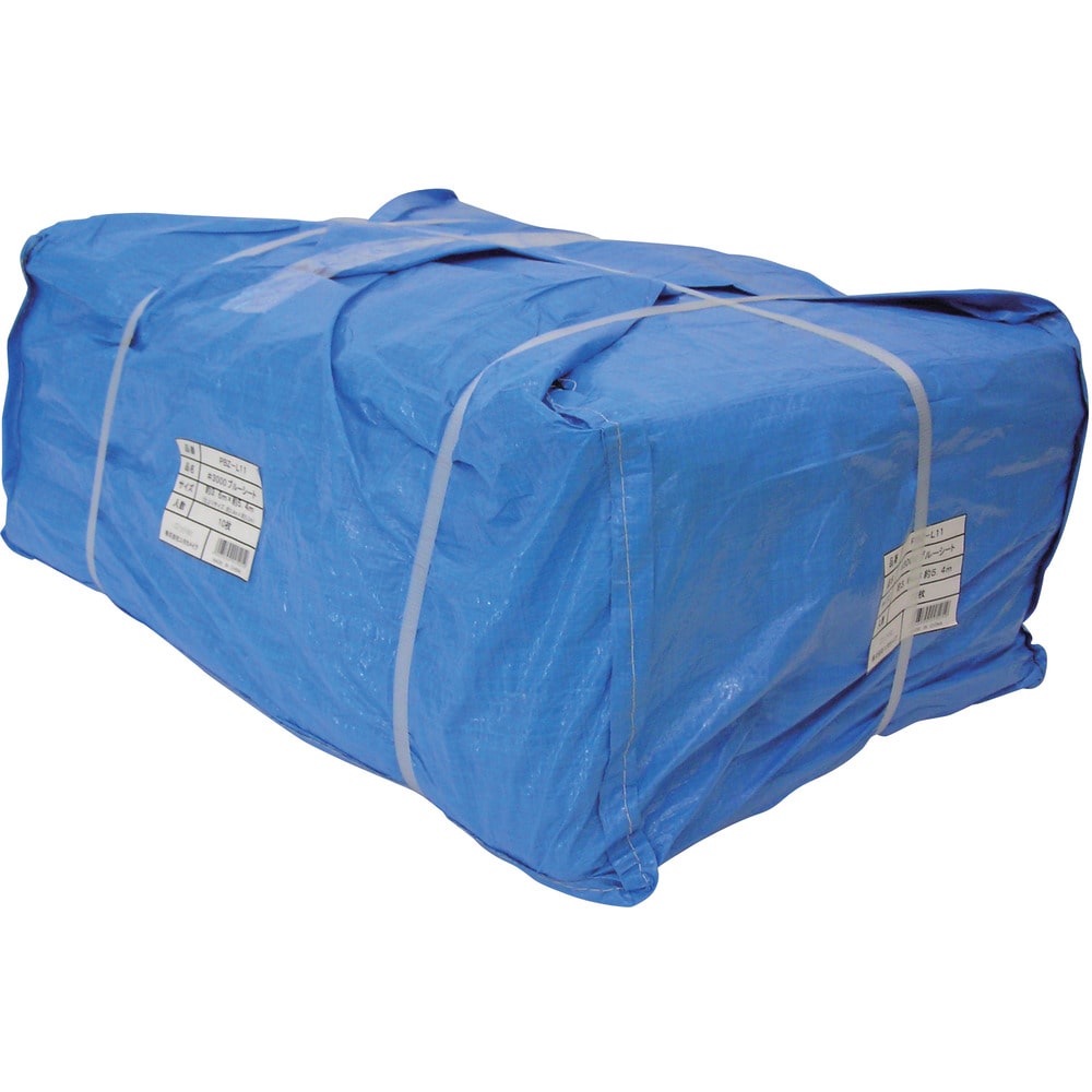 #3000ブルーシート大畳み 3.6m×5.4m (10枚入) メーカー直送 ▼返品・キャンセル不可【他商品との同時購入不可】
