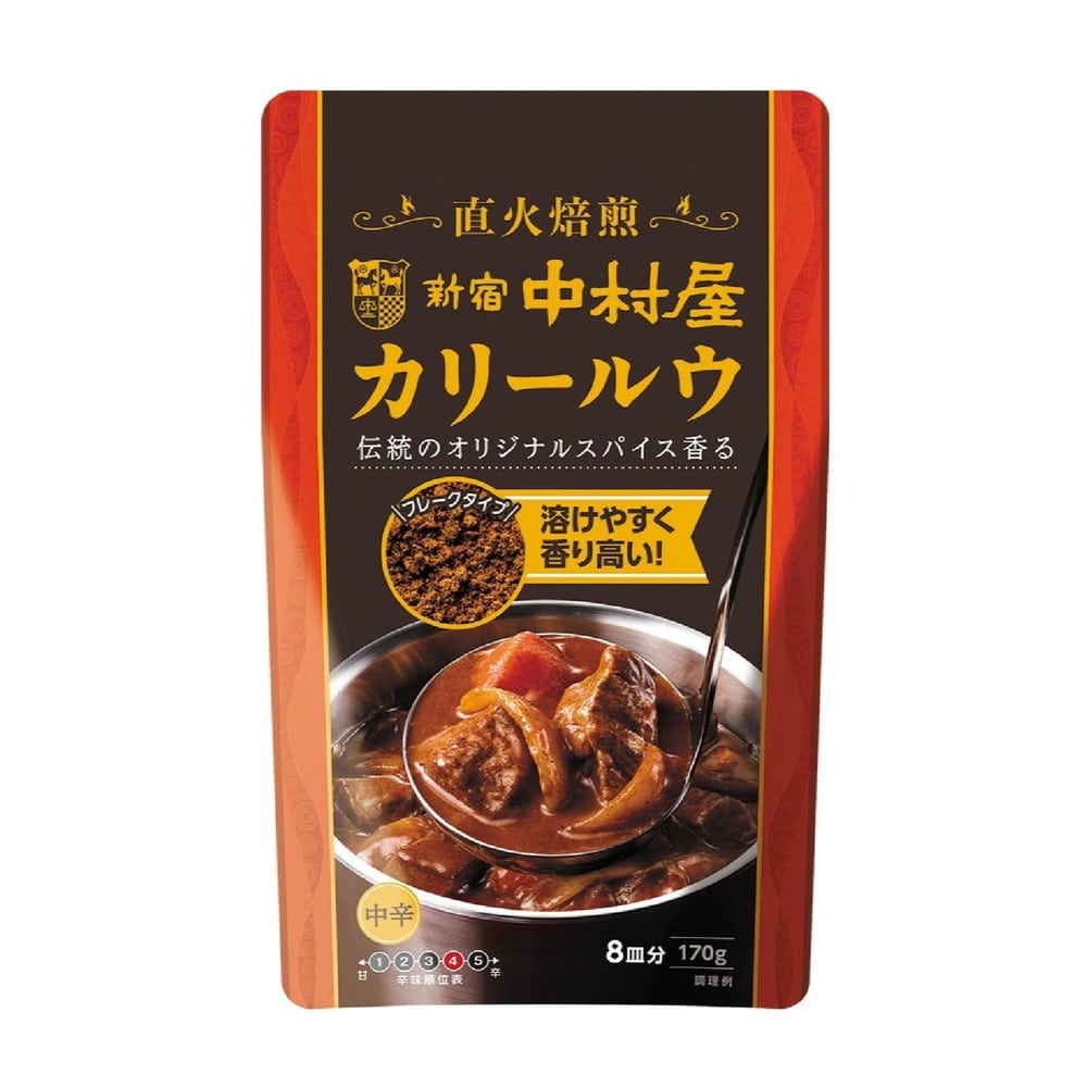 ◆中村屋 新宿中村屋 カリールウ 170g   【10個セット】