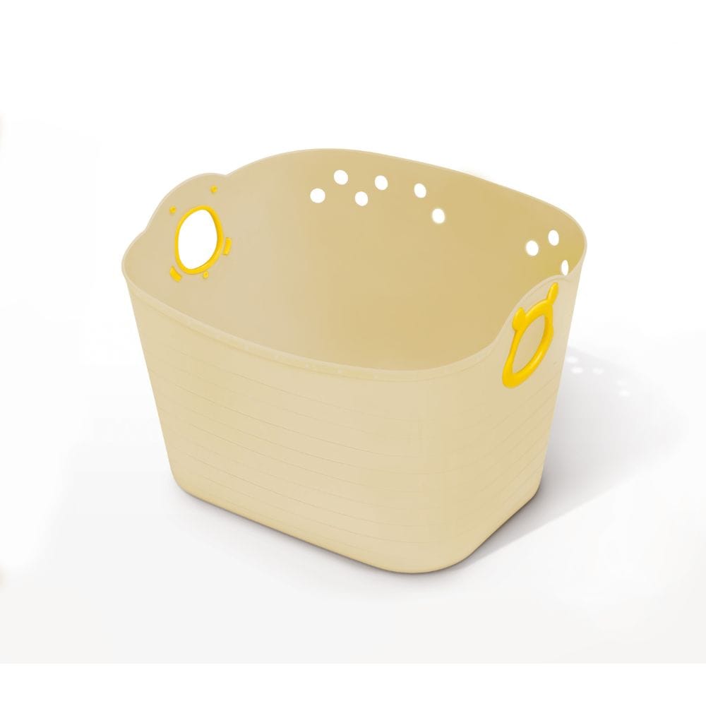 錦化成 くまのプーさんやわらかバケツSQ43 ベージュ