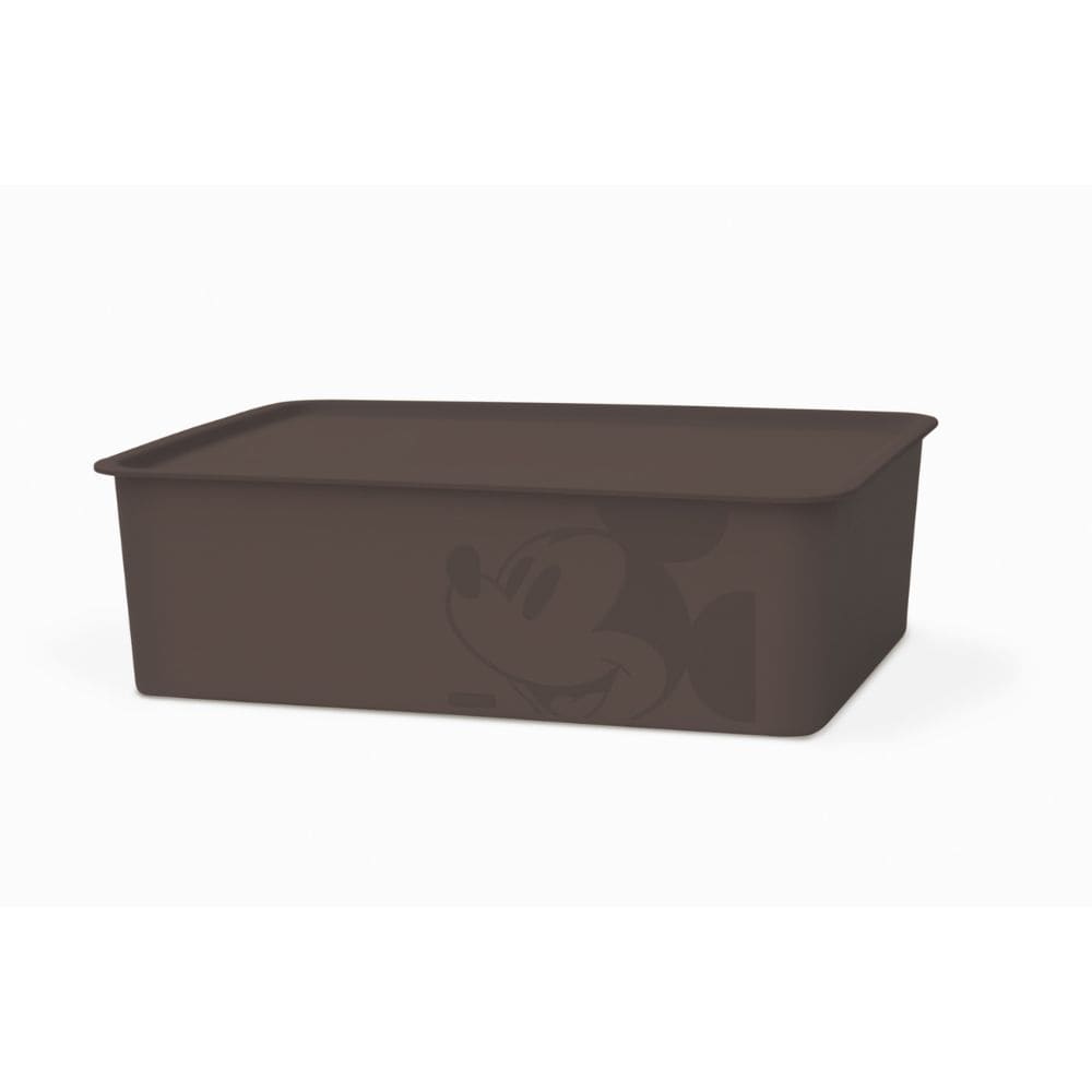 錦化成 ミッキーマウススクエアBOX ブラウン