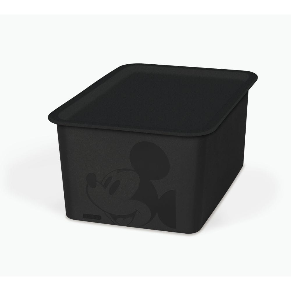 錦化成 ミッキーマウススクエアBOXハーフ ブラック