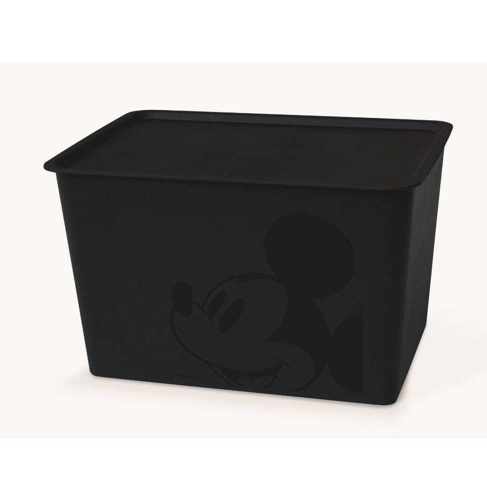 錦化成 ミッキーマウススクエアBOXラージ ブラック