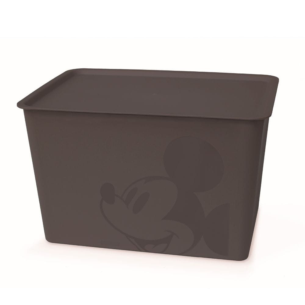 錦化成 ミッキーマウススクエアBOXラージ ブラウン