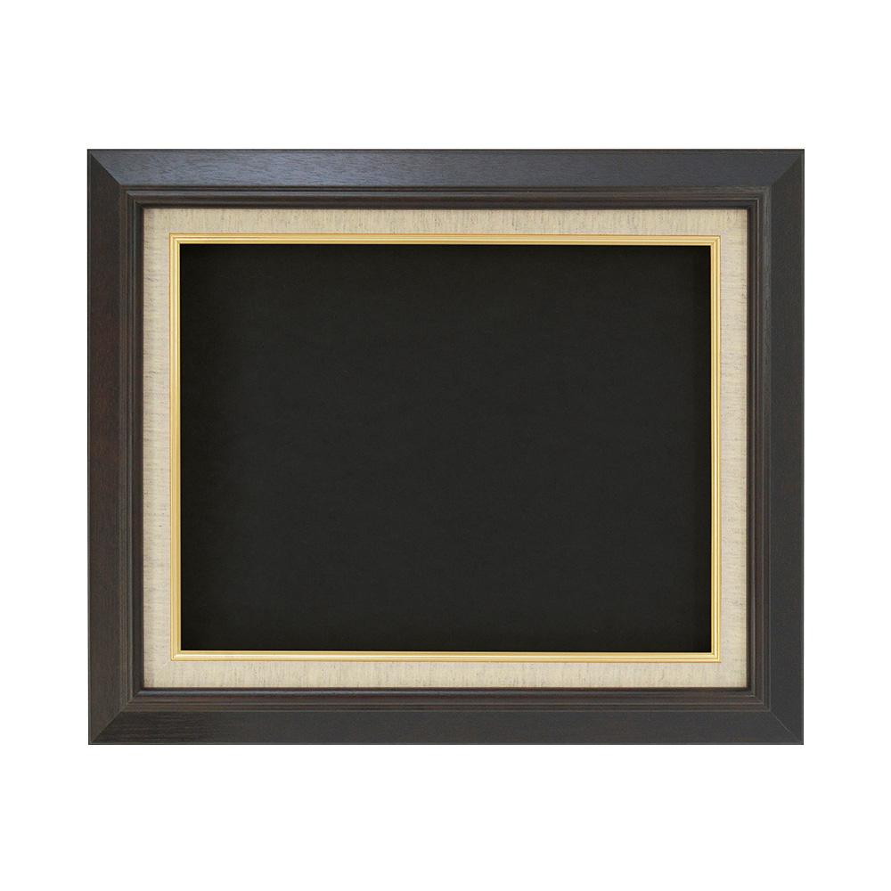 油縁(油絵額) KL-02 F6 ブラウン 【直送品】 返品・キャンセル・他商品と同時購入は不可