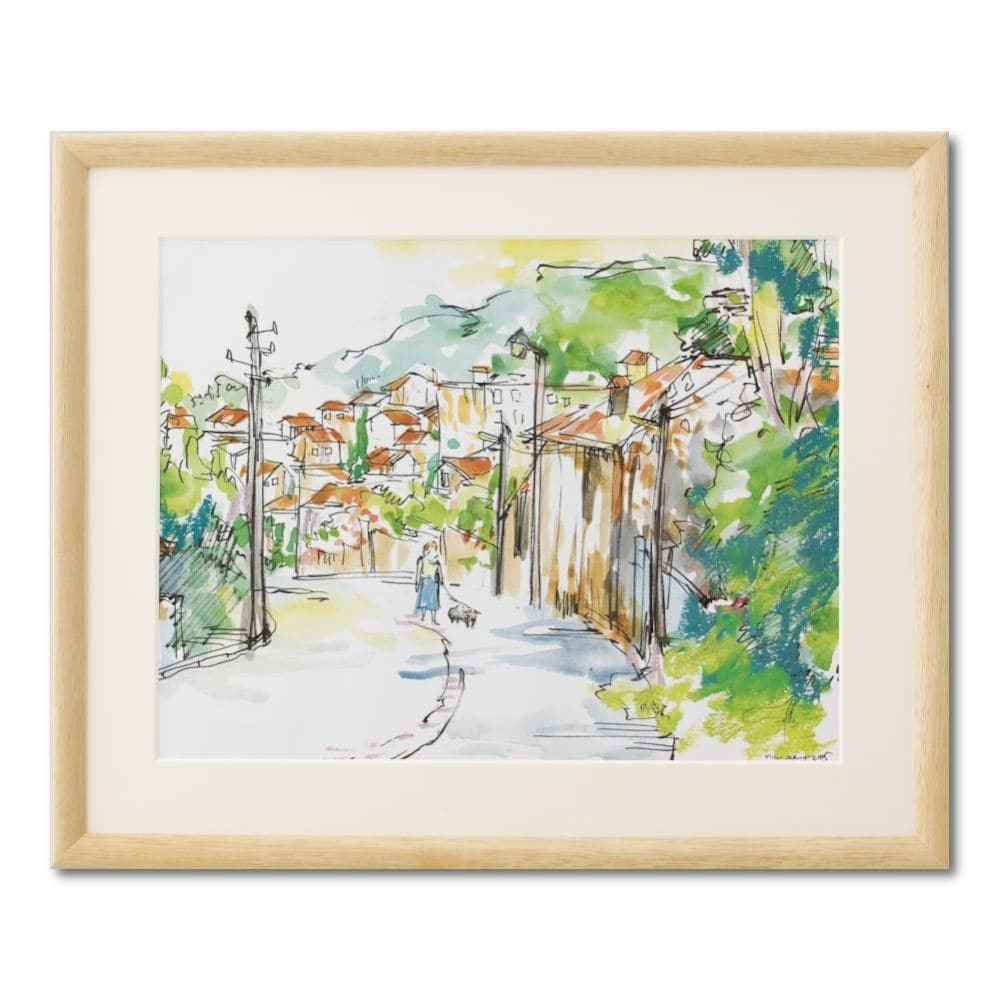 スケッチ額 パルク F6 ナチュラル 33H00300608 【直送品】 返品・キャンセル・他商品と同時購入は不可