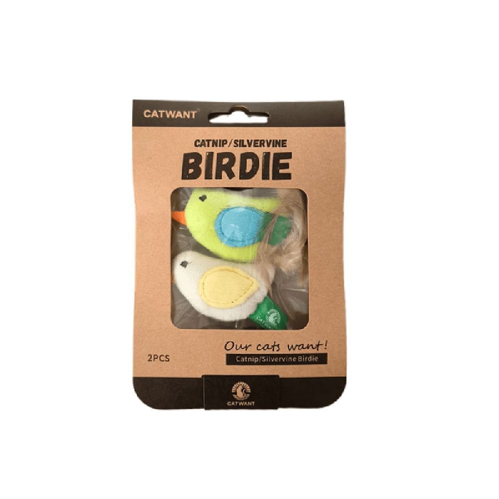 キャットニップまたたび小鳥 2個
