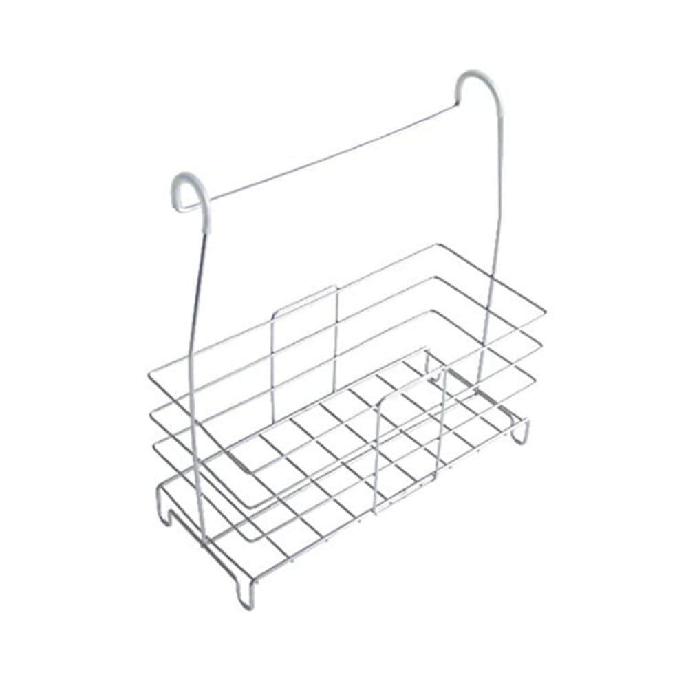 オカトー タオルバーバスケット シルバー
