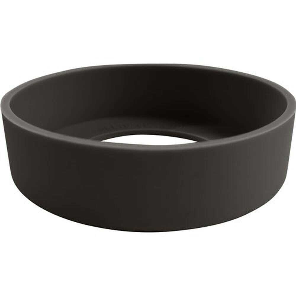 オカトー シリコンボトルカバー Mサイズ ブラック