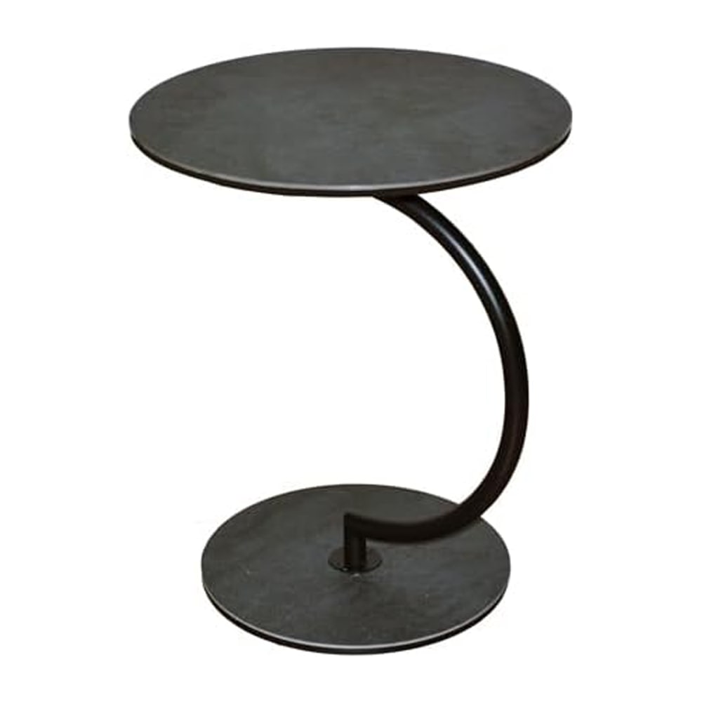 サイドテーブル Azure ストームグレイ 45x45 メーカー直送▼返品・キャンセル不可【他商品との同時購入不可】