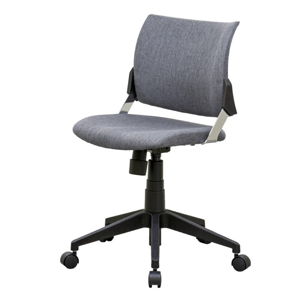 回転チェア Spinear アッシュグレー ファブリック メーカー直送 ▼返品・キャンセル不可【他商品との同時購入不可】