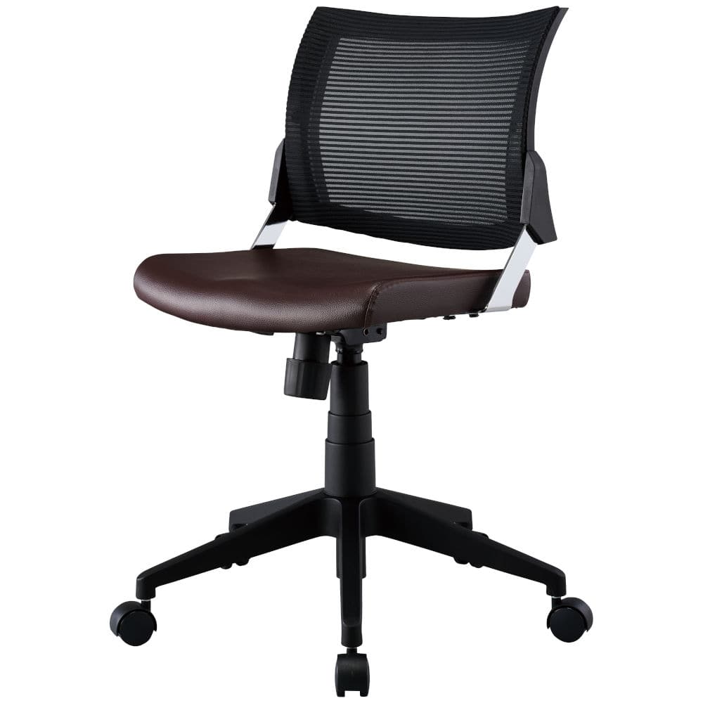 回転チェア Spinear ブラウン PVC コンパクト メーカー直送 ▼返品・キャンセル不可【他商品との同時購入不可】