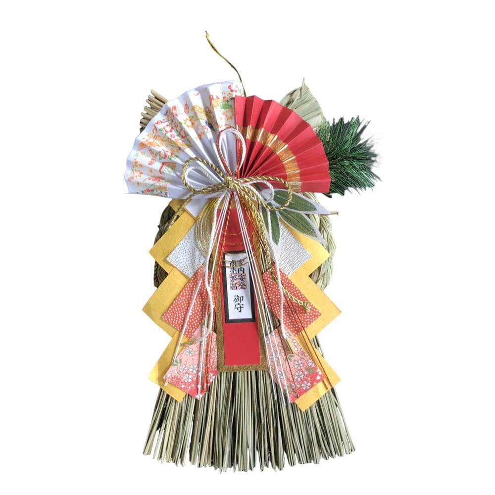 正月飾り 秀〆 リース（弥栄）▼返品不可