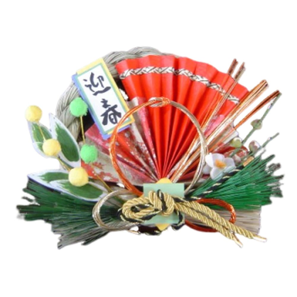 正月飾り 秀〆 リース（春茜）▼返品不可