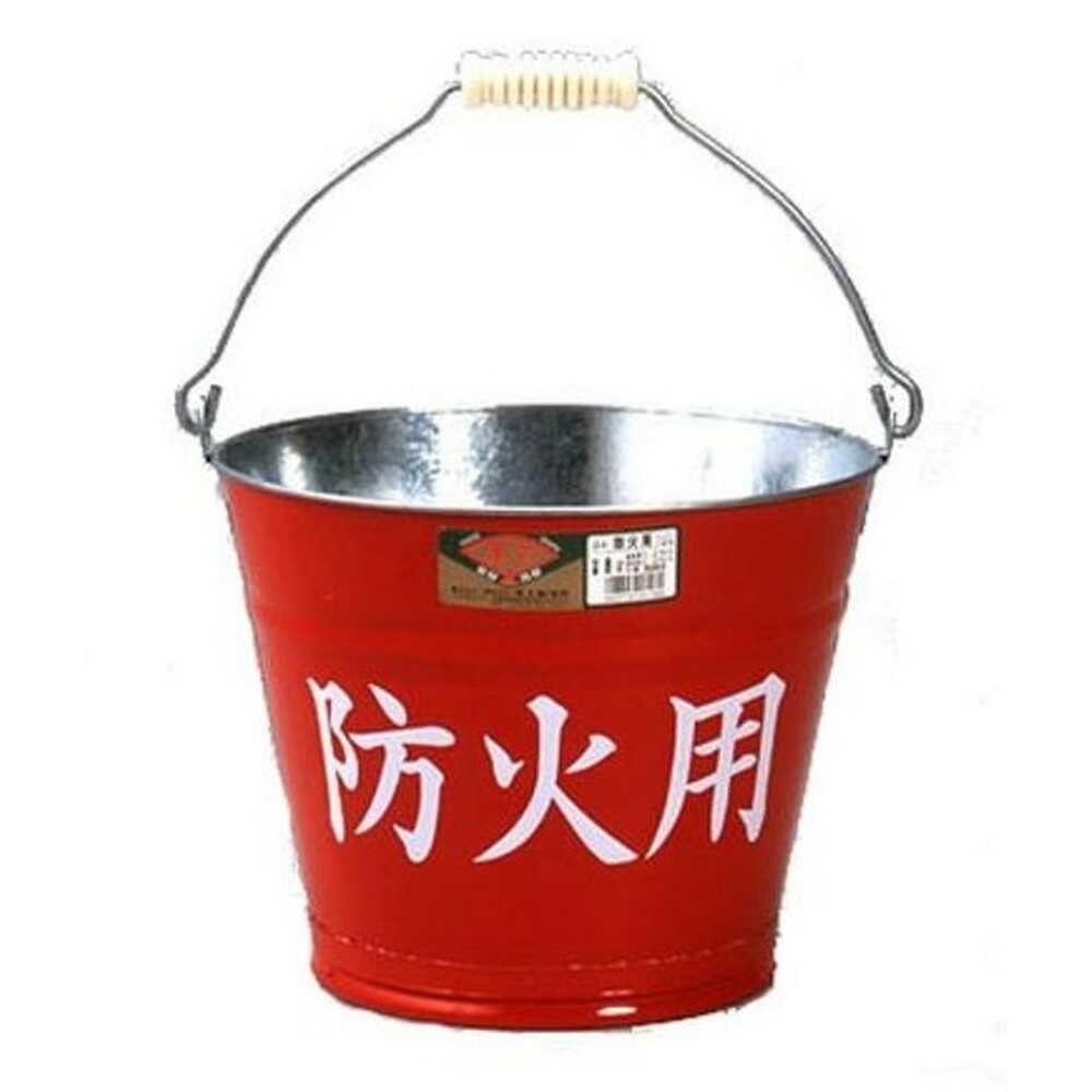 尾上製作所 バケツ防火用 レッド