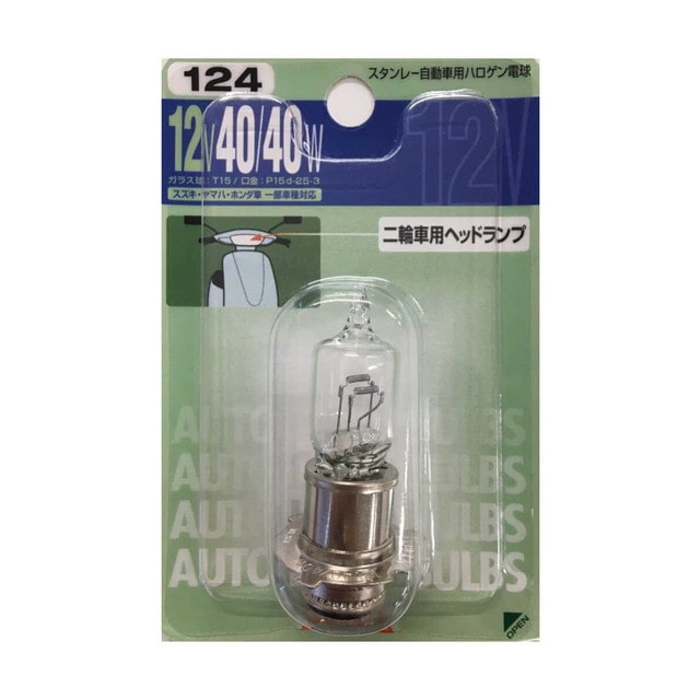 ブリスター電球12V40/40W