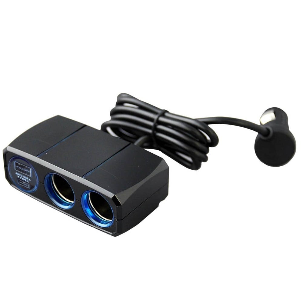 カシムラ 2連セパレートソケットPD20W/リバーシブルUSB自動判定 KX232