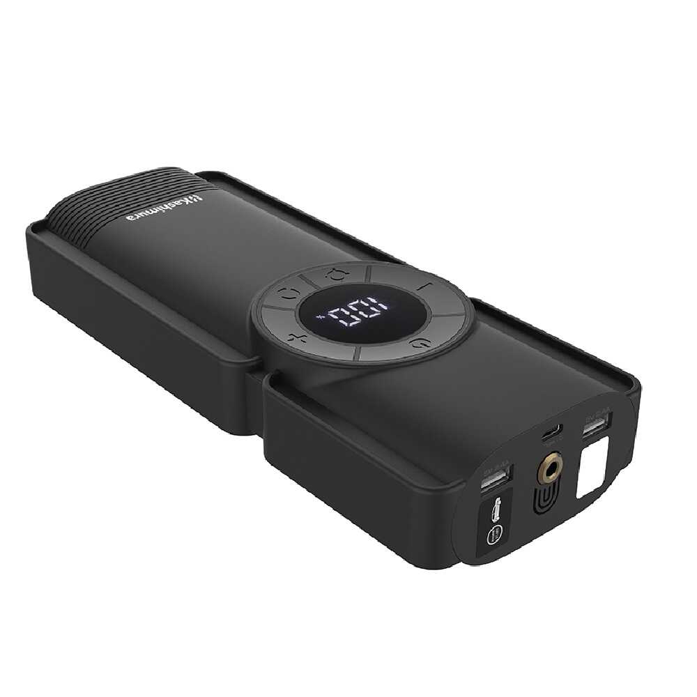 カシムラ 電動コンプレッサー付きジャンプスターター 8000mAh KD269